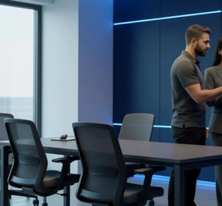 Agile команда розробників у процесі співпраці